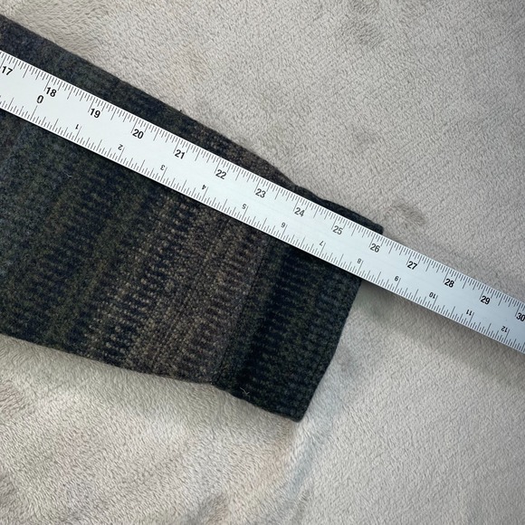 Roark Hebrides Jacket Men Medium Multi Military Striped Wool Blend Snap NWT $165 - Picture 9 of 12